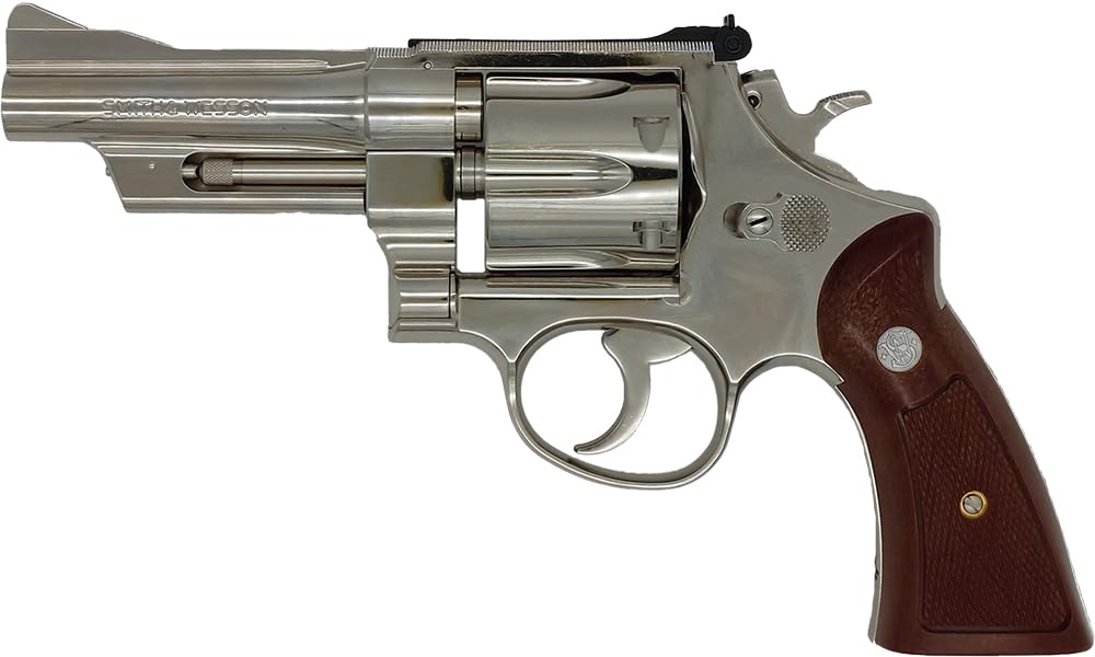 タナカ S&WM27 4インチ　ニッケルフィニッシュ　モデルガン 木製グリップ Amazon | タナカ (Tanaka) S&W M27 ザ 357マグナム 4インチ ニッケル