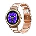 Oitom Premium Stainless Steel Watch Band Strap for LG WATCH STYLE Smart Fitness Watch(Rose Gold)
