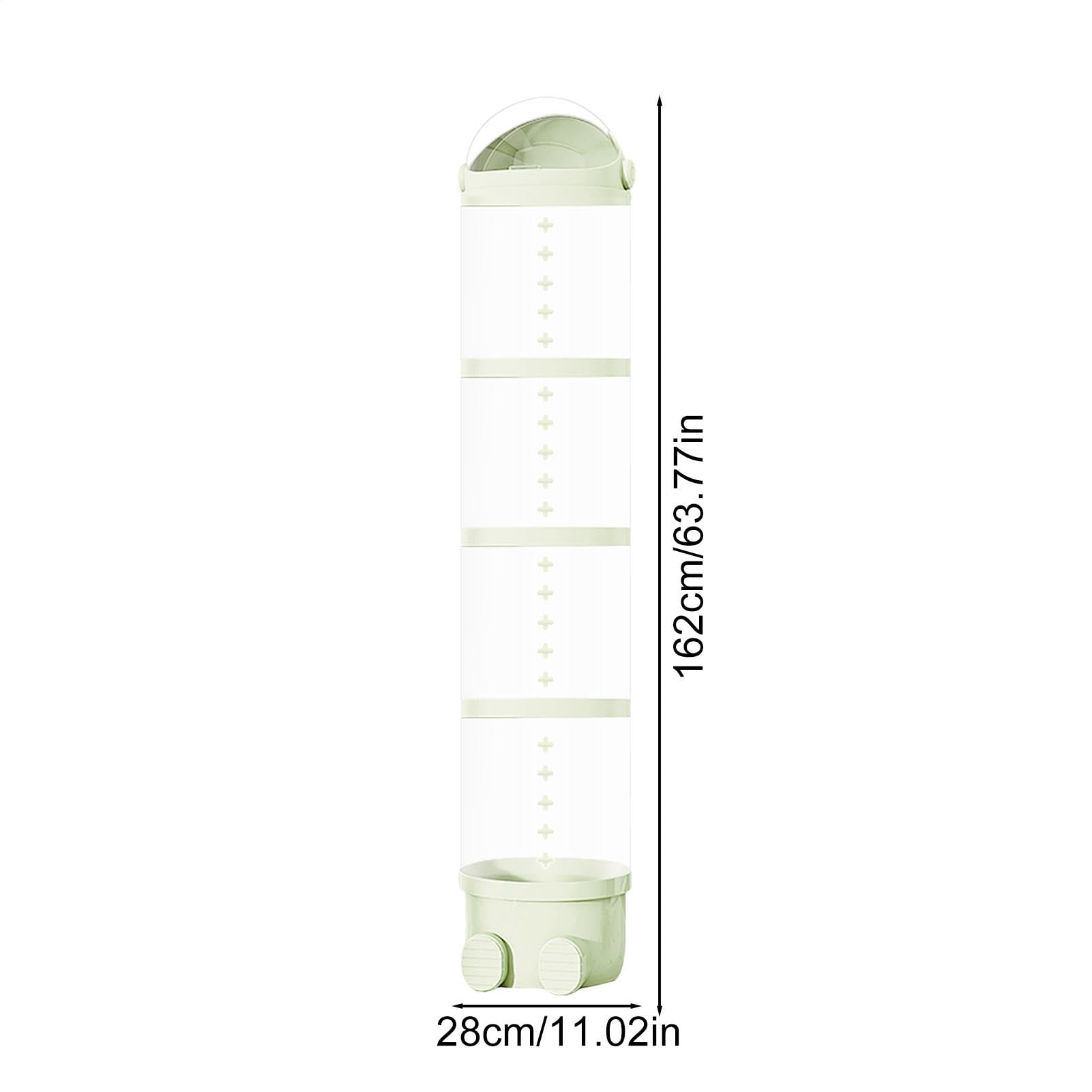 Rangement en Tube pour Animaux en Peluche, Support Transparent Empilable ABS, Chambre à Coucher