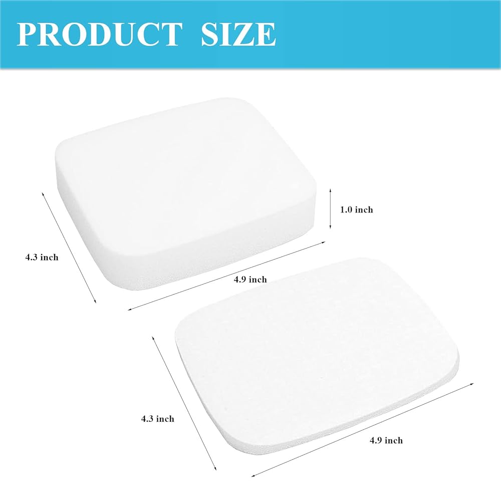 4 Pack NZ690UKT Filters For Shark NV602, NV602UKT, NV702UK, NV702UKT, NZ690UK, NZ690UKT Upright Vacuum Cleaner