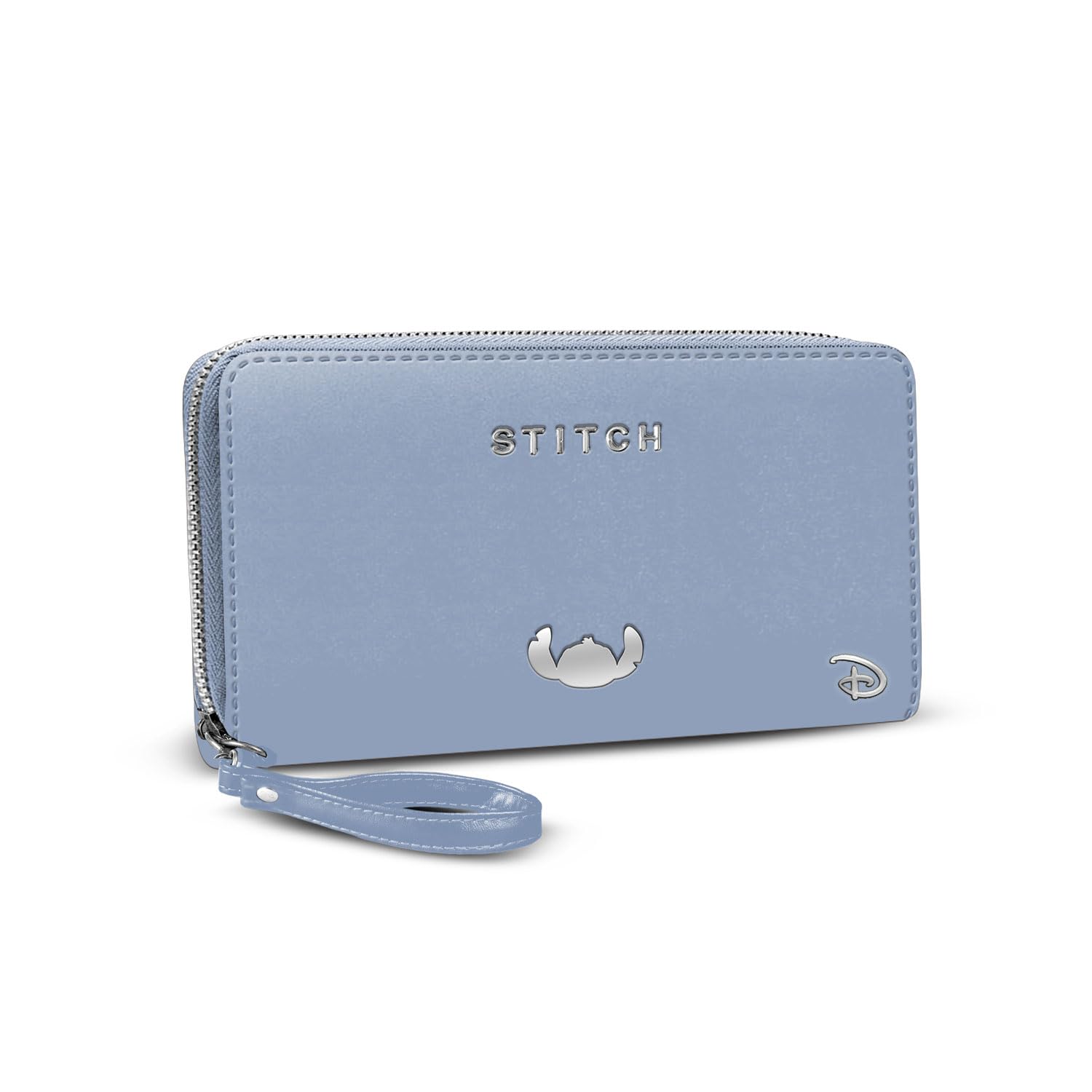 Disney Lilo and Stitch Steel-Essential Wallet, Blue, 19 x 10 cm