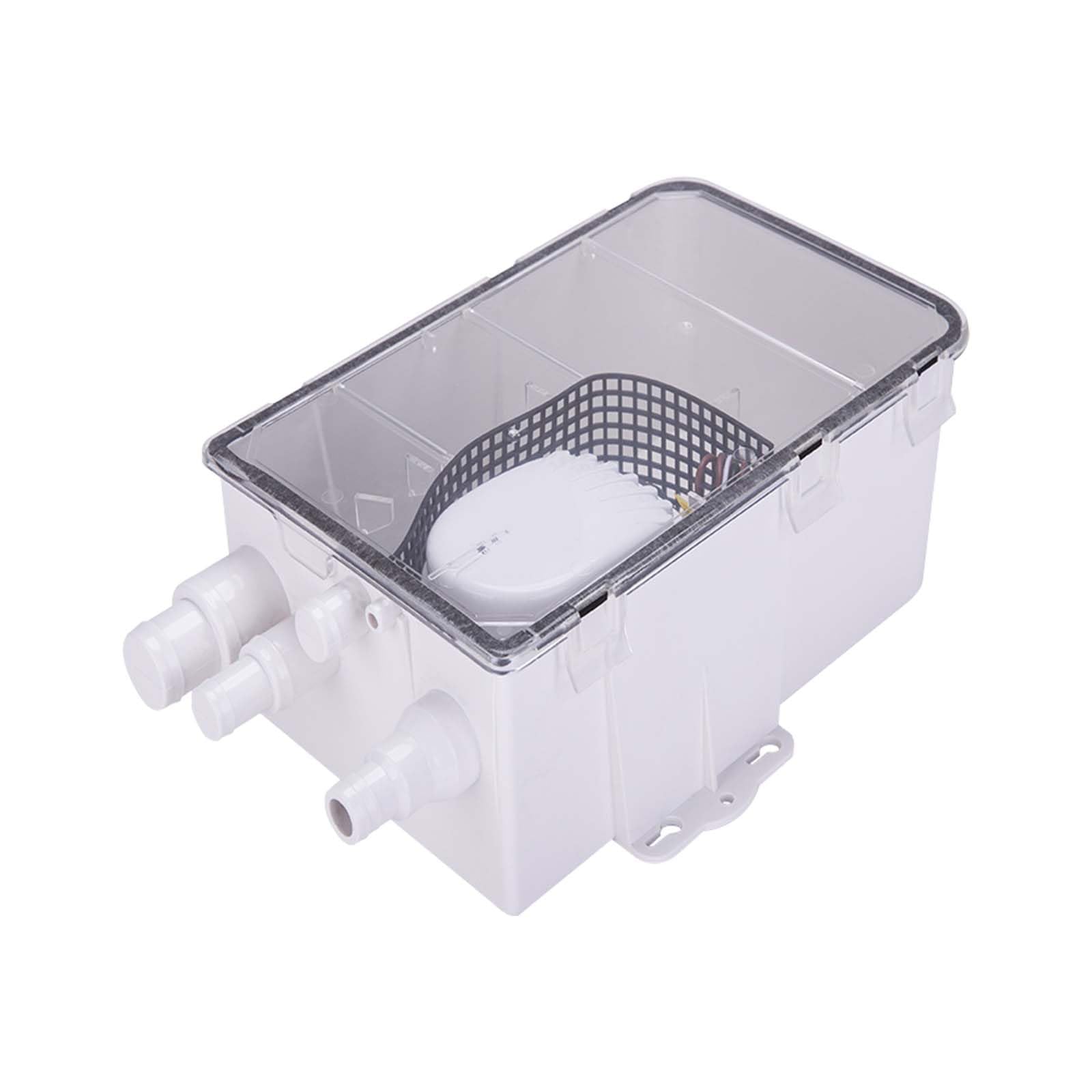 Pompa Per Doccia Per Barche, 24 V 750 GPH Pompa Di Sentina Automatica Sistema Di Pompa Di Sentina Per Doccia Da Campeggio Per Camper Pompe Per Scatole Di Scarico Multiporta Con Interruttore