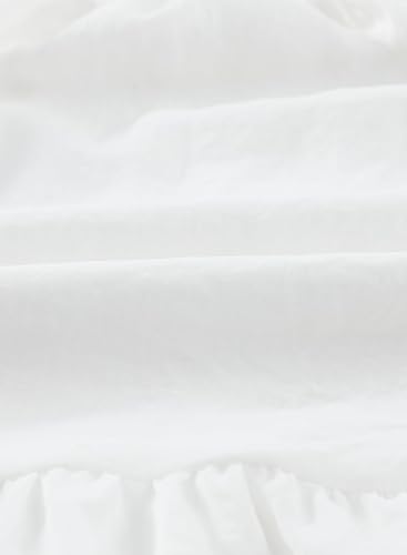 Miniatura 7 de blibean - Vestido de manga larga con lazo en la espalda para niñas y preadolescentes, vestido de otoño con hombros descubiertos, tallas para 6-15