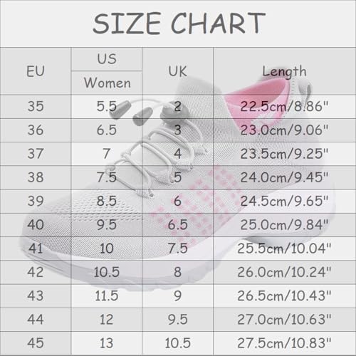 Generic Women's Comfort Wear Orthowear Stretch Cushion Shoes, Walking Shoes for Women, Plantar Fasciitis Support, Arch Support, Breathable Mesh Upper, Height Increasing Sole, Non-Slip PU Outsole2