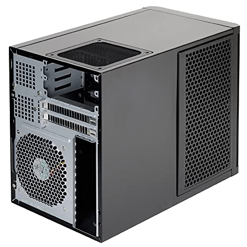 Gabinete para PC SilverStone Technology DS380 Mini-ITX/DTX de pequeño formato, SST-DS380B miniatura 3