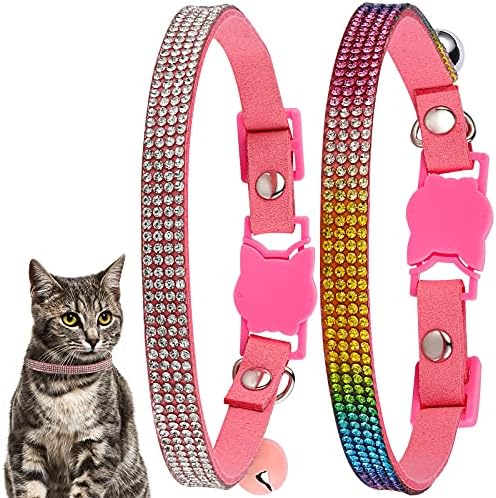 rhinestone kitten collar