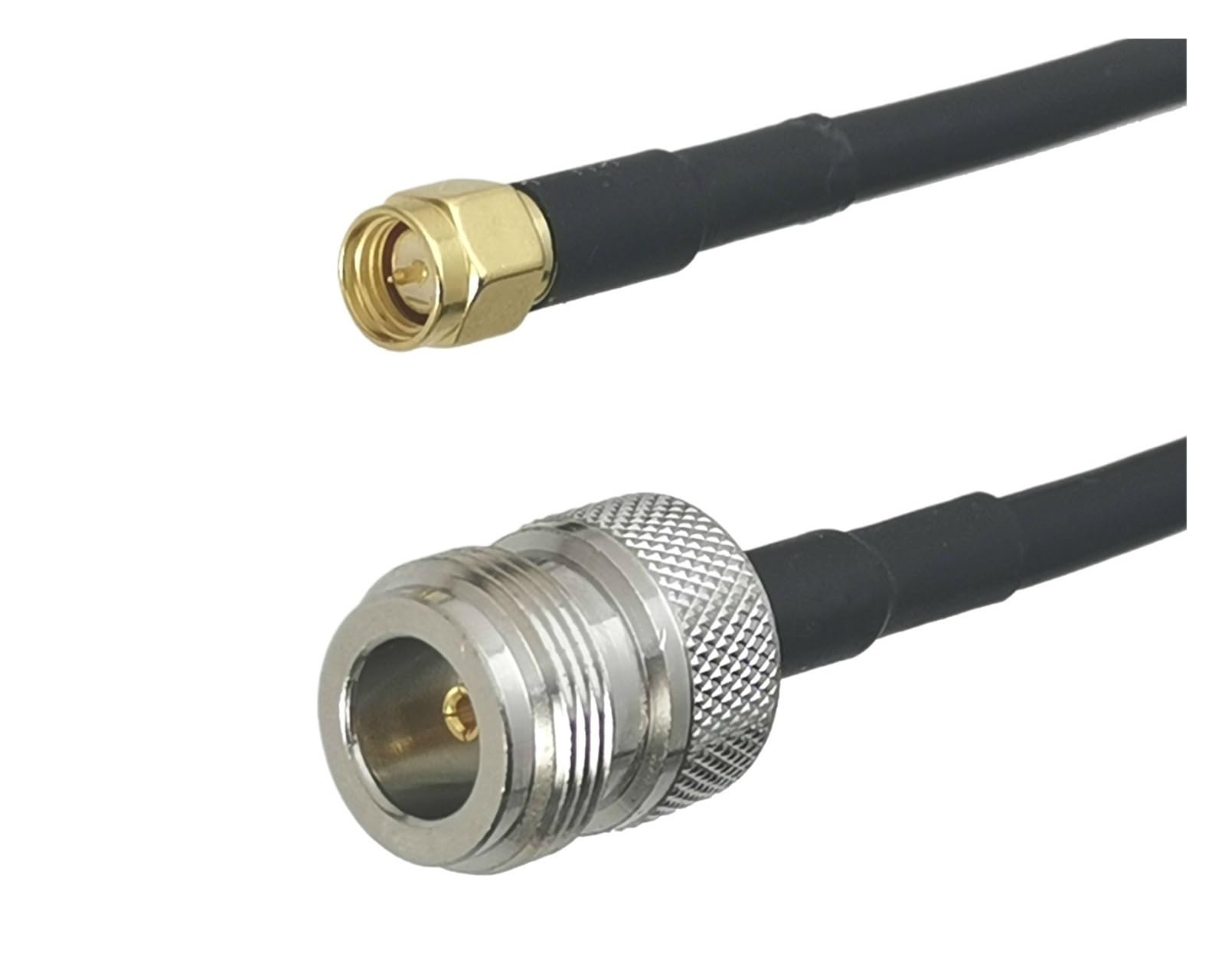 1 Pz RG58 N Jack Femmina A Spina Maschio SMA Connettore RF Coassiale Jumper Cavo A Treccia for Antenna Radio 6 pollici ~ 50 M(35M)