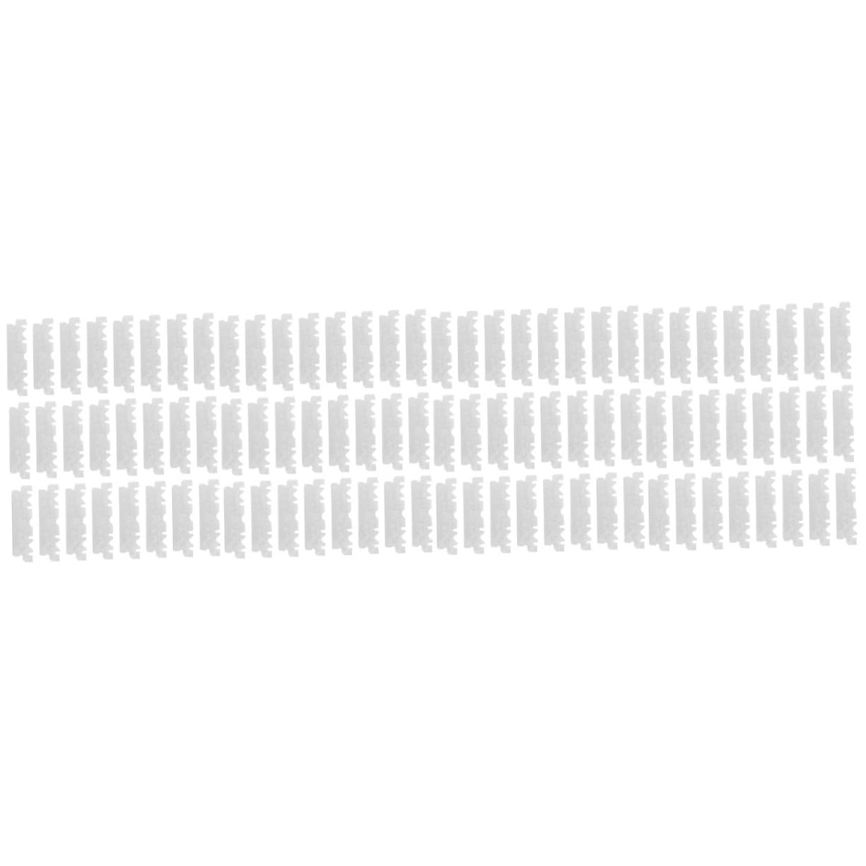 OSOLADY 4sets Single Edge Barbershop Quality Stainless Steel Face Face Cutter Ideal for Home Salons 100pcs*4