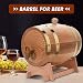 Barril de madera de roble para whisky, vino, tequila, ideal para fiestas,...