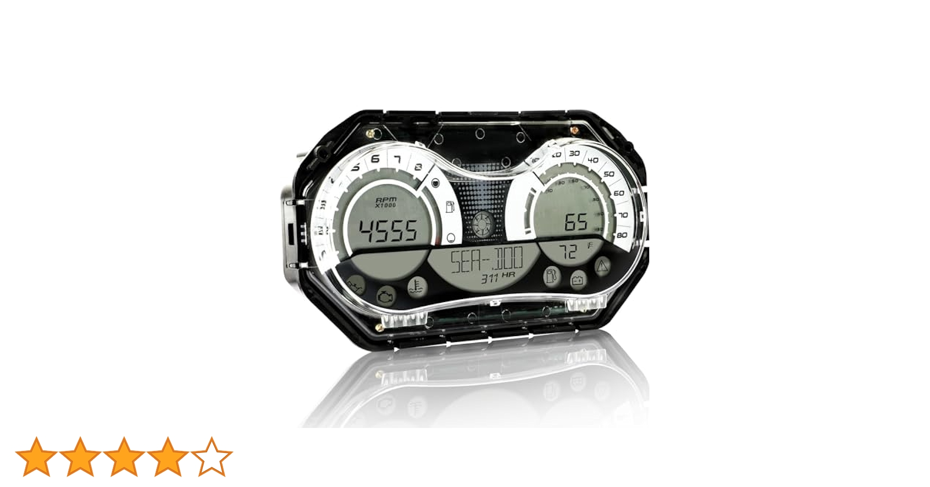 SCXスピードメーター1/32 Amazon.co.jp: Fexhull スピードメーター LCDゲージ&クローム