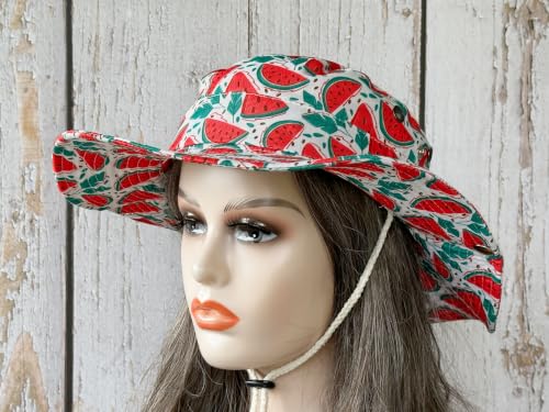 Image of Wide Brim Bucket Hat for Women Girl Men Boy