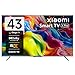 Xiaomi 108 cm (43 inches) X Pro 4K Dolby Vision IQ Series Smart Google LED TV L43M8-5XIN (Black)
