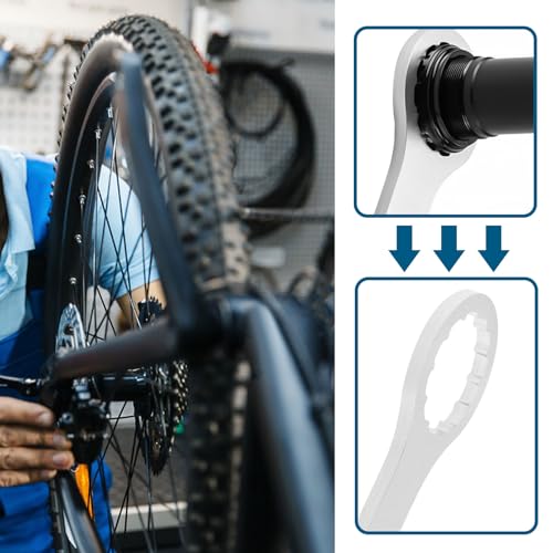 VGOL Bicycle Bottom Bracket Wrench Tool Compatible with SRAM Dub Compatible with Race Face Cinch Compatible with Zipp Vuma Aluminum Alloy - Image 3