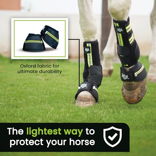 Image of Bell Boots | Prevent Horses from Injury | Professional Bell Boots for Horses with Superb Protection, Durability, Comfort, Relaxable & Lightweight | Easily Remove mud & dust