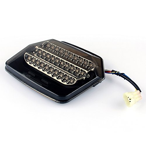 Bruce & Shark(ブルース・サメ) LED テールランプ ターンシグナル ホンダ CB400 V-TEC 2003-2008 CB1300 2003 用 スモーク