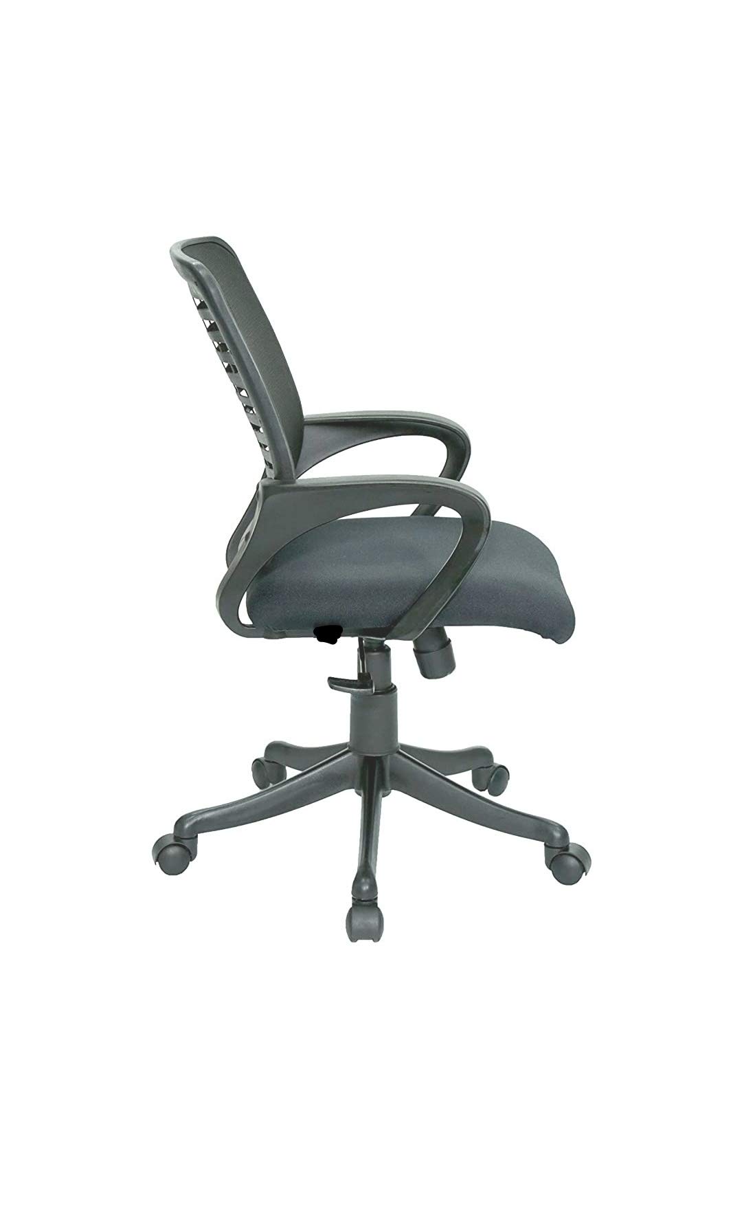 ADOC Chairs Verbin Ergonomic Office Chair with Comfortable Mesh Back, Fixed Armrest & Sturdy Base (Black) 4
