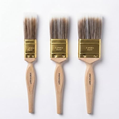 Tjhoko Paint Syntho Soft Paint Brush 3-Piece Set