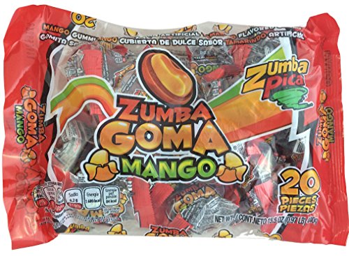 Zumba Pica Zumba Goma Mango Bolsa 20 unid miniatura 1