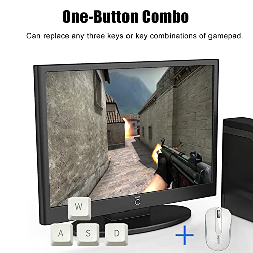 Pédale USB PC Triple Foot Switch contre la fatigue des mains avec clavier programmable - 5