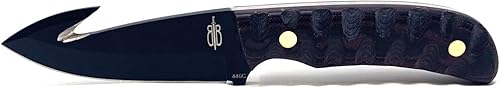 Miniatura 5 de BUCKNBEAR KNIVES Cuchillo cazador GutHook 440C mango de acero inoxidable G10