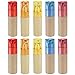Price comparison product image eBuyGB Pack of 50 Colouring Pencil Tubes for Wedding Favours and Party Bag Fillers, Multicolour Lid