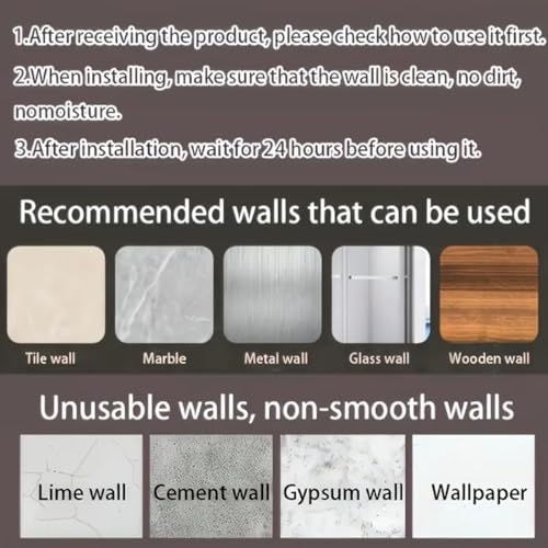 Image of Holstein Housewares Self Adhesive Bathroom Shelf for Wall Shelf Organizer Wall Mounted Bathroom Shelves Rack Holder Stand for Bathroom Accessories Organiser Without Drill (Multi, Pack of 2)