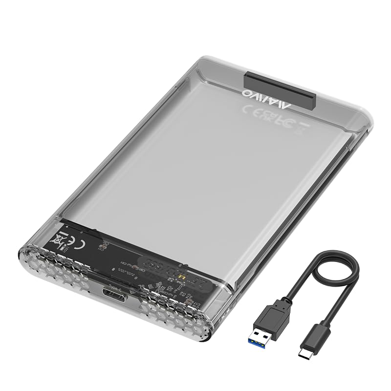 500GB 2.5インチ SATA SSD動作品 EXTERNAL CASE 共 Amazon.com: MAIWO External Hard Drive Enclosure for 7mm 9.5mm 2.5
