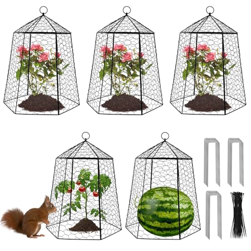 Large Plant Protection Cage 5 Chicken Wire Cloche
