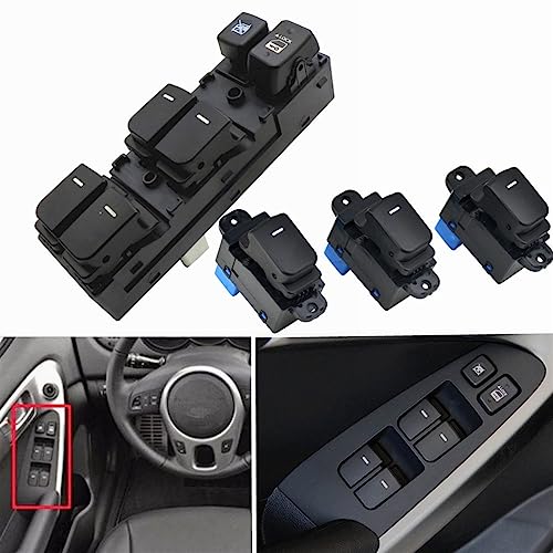 Interrupteur de vitre électrique performant pour Kia Cerato 2011 commande de rechange