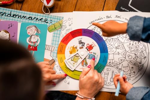 NATHAN la Mallette du Docteur des Emotions Education Positive Monstres des Couleurs Coffret d'Activités Originales Apprendre à Gérer Ses émotions A partir de - vue 8