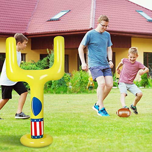 image for Zhanmai Inflatable Jumbo Football Set Inflatable Football Goal with Ba