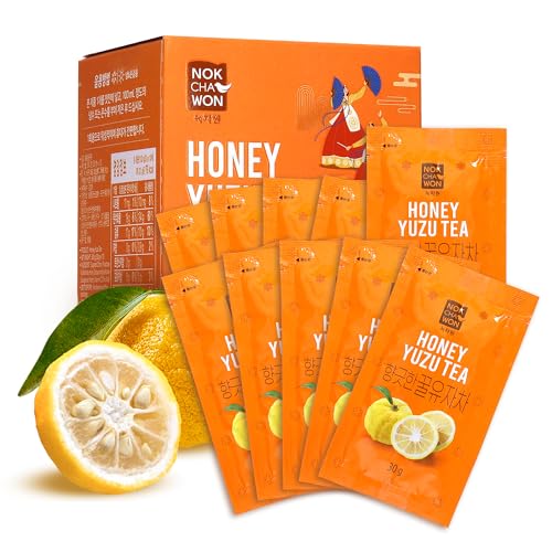 [Nokchawon] Honey Citron Tea Sachets (Yuzu) - Liquid Fruit Concen...