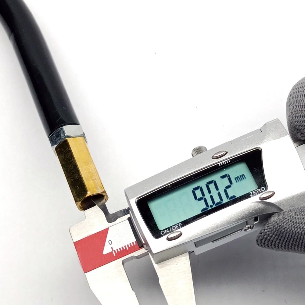 For pistola MIG 15AK MAG, soplete de soldadura sin gas, soldador, cuello de cisne, cabezal de ganso, boquilla con núcleo fundente, punta de difusor de gas, mango de soporte
