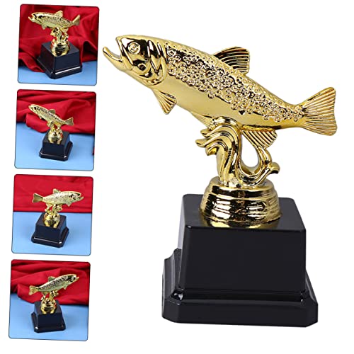 BESPORTBLE 4 Pçs Enfeites Jogo Peixe Decoração Troféu Celebrações Vencedor Lugar Modelos Recompensad