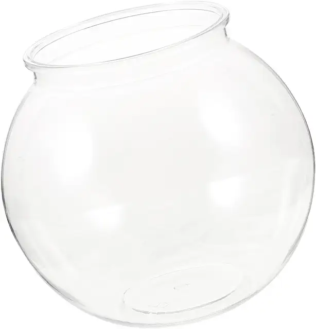 WOONEKY Plastic Terrarium Aquarium For Small Fish - Easy Clean Runt Akvarium