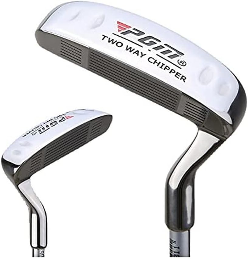 Golf Putter Men and Women Two Way Golf Clubs Stainless Steel Head Left Hand & Right Handed Push Rod Outdoor Double-Side Chipper Sports Golf Drivers 35'' 34'' (for Men)