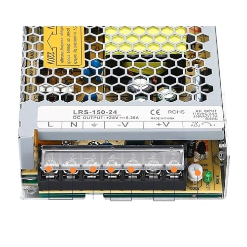 Alimentation à découpage LRS 150W transformateur AC/DC 15V pour rail DIN - 3