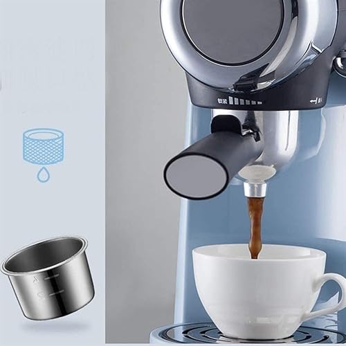 Miniatura 5 de Máquina de café, máquinas de expreso, cafetera de espresso de 5 bares, cafetera automática de capuchino con varita espumadora de leche, perfecta