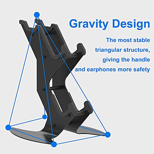 NBCP Controller Holder, Gaming Headset Stand Mount for PS5 / PS4 / Xbox Series X S/Xbox One/Nintendo