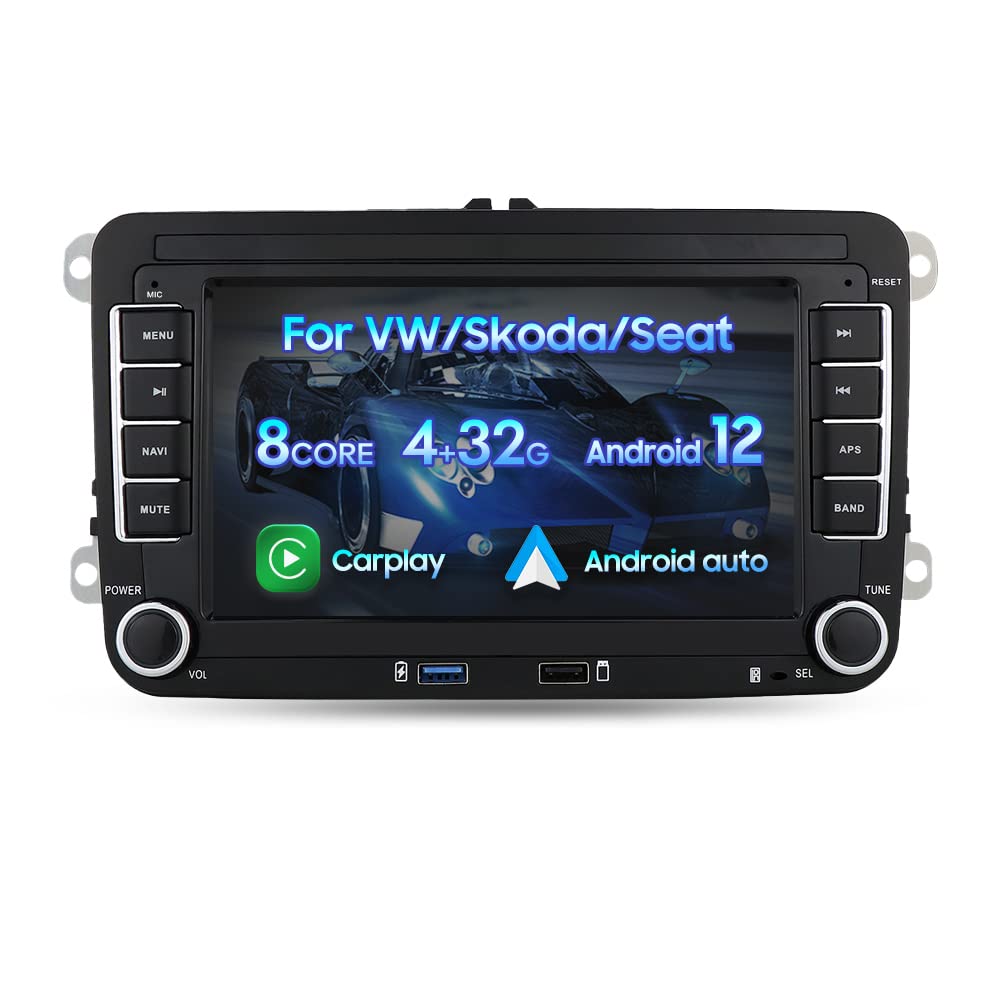 Buy 7 inch Android 12 Stereo Car Radio Wireless Carplay Android Auto