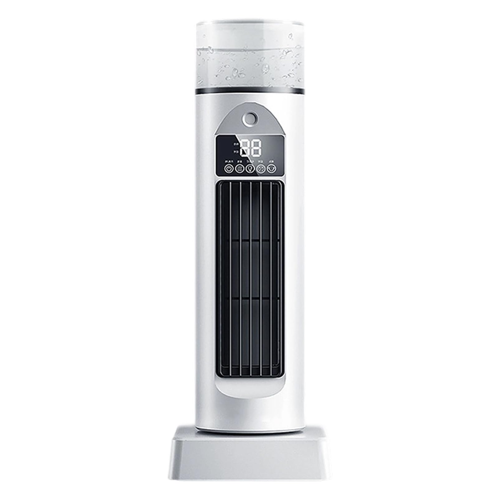 Jazuaiao Portable Tower Fan Desk Cooling Quiet Operations Fan ABS and PP Textue Suitable for Home and Use Space Saving Tower