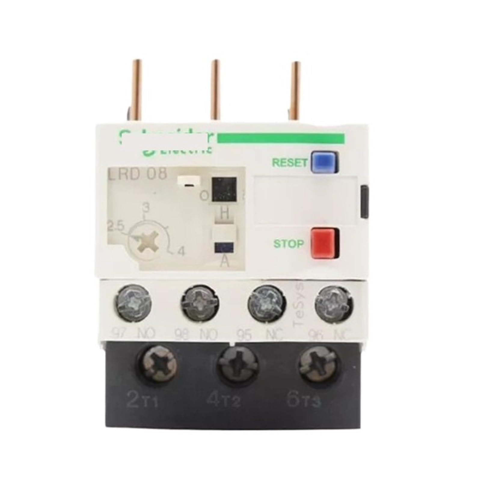JJHQOKYNA Thermal Overload Relay LRD01C 0.1-0.16A LRD03C .25-0.40A LRD08C 2.5-4A(LRD08C 2.5-4A)