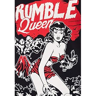 Queen Kerosin Rumble Queen T-Shirt Femme - Les Beatles, Paul McCartney, John Lennon, RIngo Starr, George Harrison Queen Kerosin Rumble Queen T-Shirt Femme – Image 3
