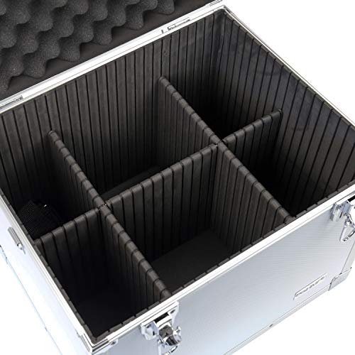 HMF 14802-02 Putzbox, Alu Aufbewahrungsbox, Universalkoffer, 41 x 33 x 36 cm