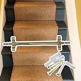 Tiges de tapis d'escalier en laiton : améliorez votre décoration d'intérieur avec nos tiges de tapis d'escalier en laiton durable, d'un diamètre de 12 mm pour un look élégant. Résistantes aux rayures et conçues pour une haute résistance à la traction, ces tiges peuvent être coupées sans effort pour s'adapter parfaitement à votre escalier, offrant à la fois style et fonctionnalité pour l'installation de votre tapis d'escalier.