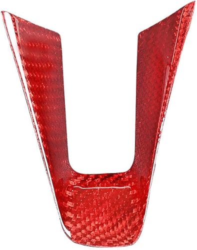 Miniatura 7 de CHEYA - Tira de fibra de carbono para el interior del volante, 1 pieza para Alfa Romeo Giulia Stelvio 2017-2019 (negro)