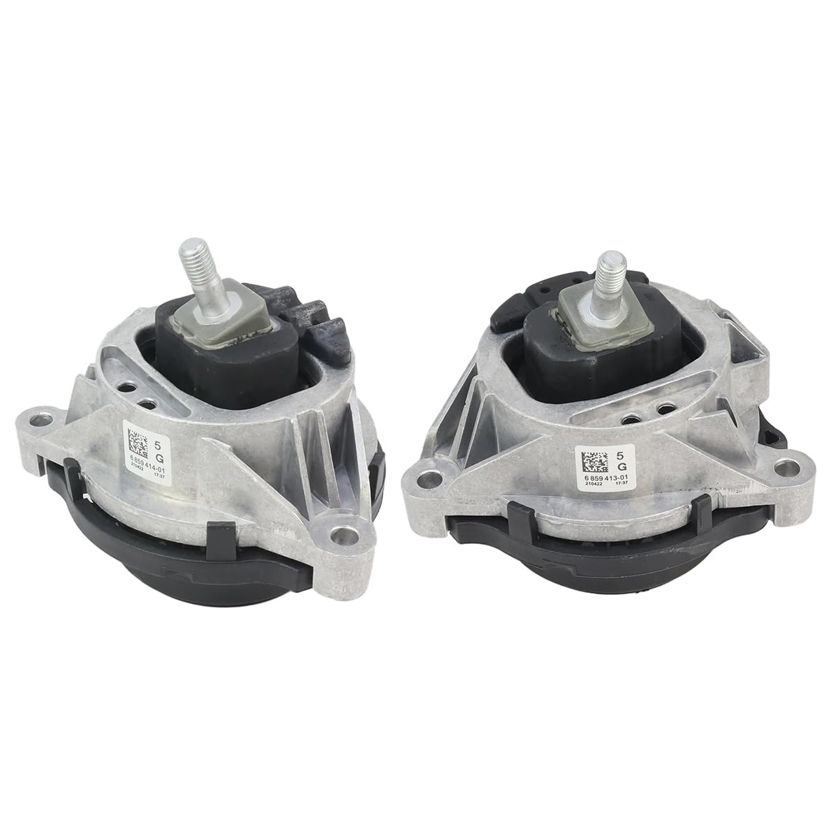MUNIKEngine Mount L/R Compatible with BMW 2013-2021 B48 120i 125i 220i 225i 220i 320i 330i 420i 430i Replace# 22116859413 22116859414