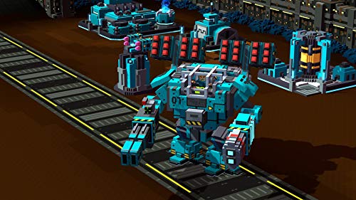 Jeu RTS de stratégie pixel pour console PlayStation 4 : 8 bits invaders