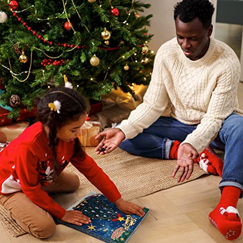 Kesote Ornament Christmas Tree Advent Calendar, 24 Days Countdown To Christmas Tabletop Wooden Advent Calendar Tree Reusable Advent Calendar 2023 For Kids Adults #TOP6