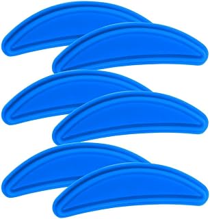 NutriChef Blue Silicone Handles - Flexible Design for Nonstick Carbon Steel Bakeware Pans - Compatible with Model: NCBK10S